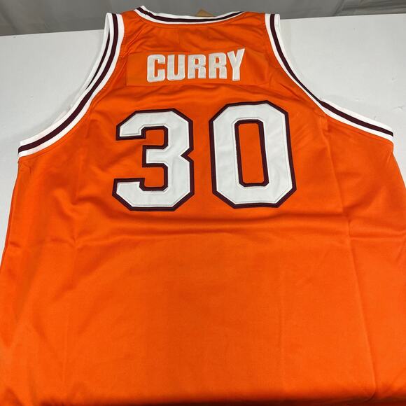 Dell Curry Virginia Tech Hokies Headmaster Campuswear Jersey - Picture 2 of 5
